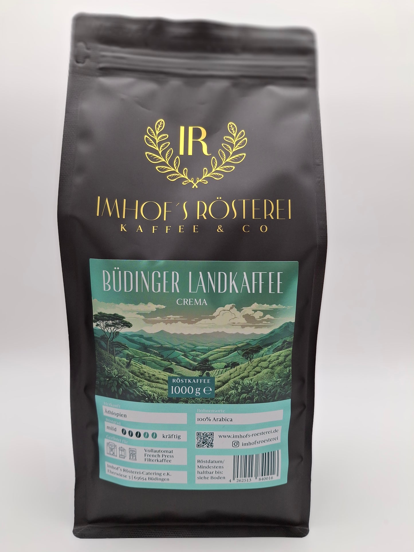 Büdinger Landkaffee Crema 1.000g